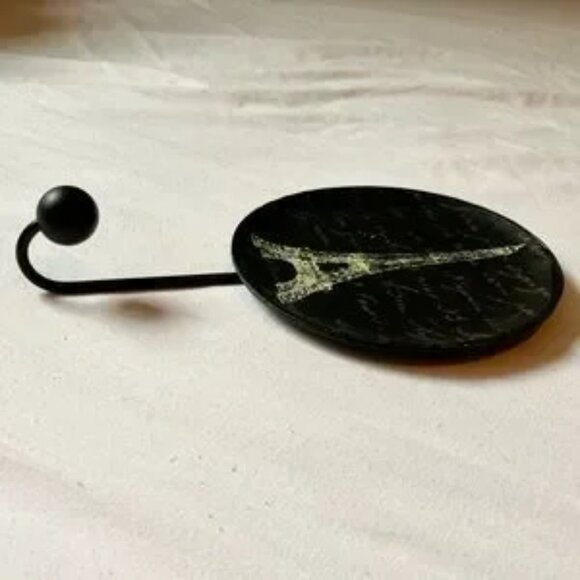 GIFT SET Eiffel Tower Paris France Wall Hook Hanging Plate and Candle - Picture 9 of 15